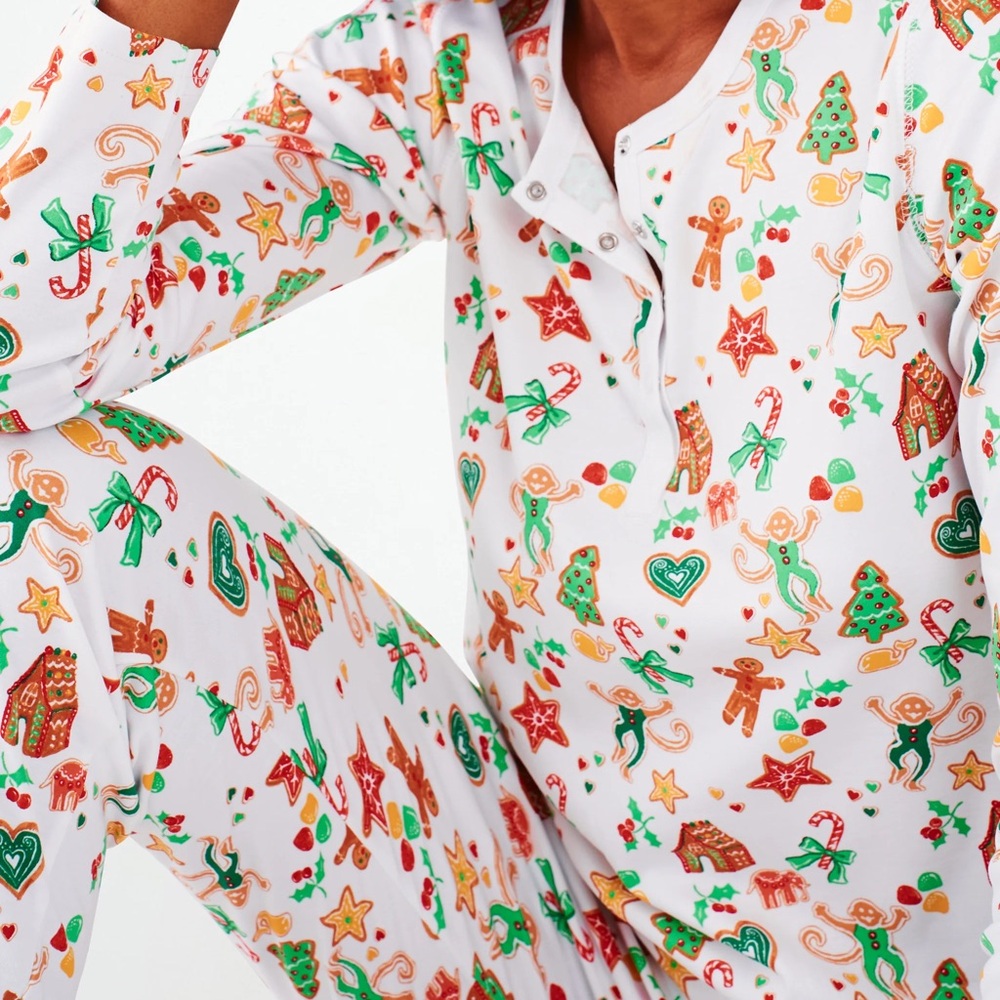 Roller Rabbit Gingerbread Party Pajamas